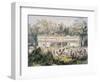 Temple at Tulum-Frederick Catherwood-Framed Premium Giclee Print