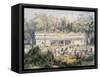 Temple at Tulum-Frederick Catherwood-Framed Stretched Canvas