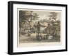 Temple at Yokuhama, 1855-Wilhelm Joseph Heine-Framed Giclee Print