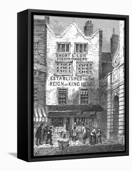 Temple Bar, 1846-null-Framed Stretched Canvas
