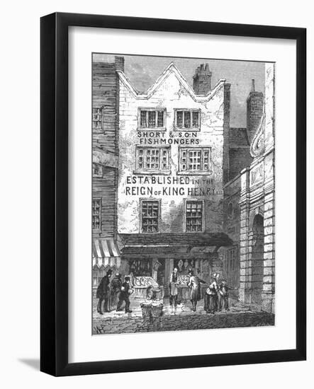 Temple Bar, 1846-null-Framed Giclee Print