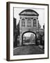 Temple Bar Archway, at the Stand End of Fleet Street, London, 1877-null-Framed Giclee Print