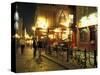 Temple Bar area at night, Dublin, Ireland-Alan Klehr-Stretched Canvas