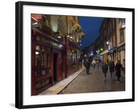 Temple Bar, Dublin, County Dublin, Republic of Ireland (Eire)-Sergio Pitamitz-Framed Photographic Print