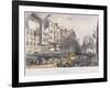 Temple Bar, London, 1837-Charles Joseph Hullmandel-Framed Giclee Print