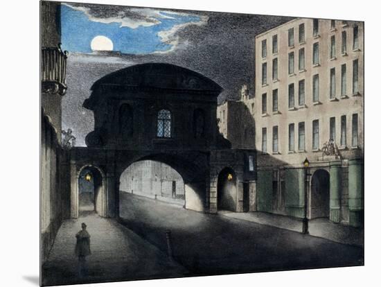 Temple Bar, London, 1837-null-Mounted Giclee Print