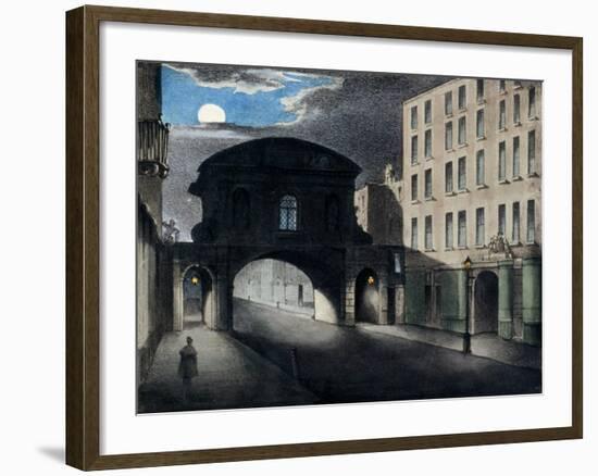 Temple Bar, London, 1837-null-Framed Giclee Print