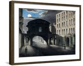 Temple Bar, London, 1837-null-Framed Giclee Print