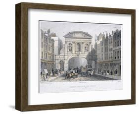 Temple Bar, London, 1854-Deroy-Framed Giclee Print