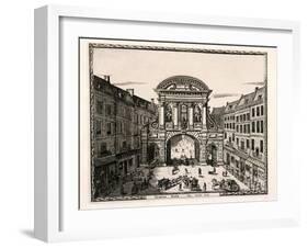 Temple Bar, London, C1700-Johannes de Ram-Framed Giclee Print