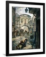 Temple Bar, London, C1800-null-Framed Giclee Print