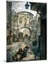 Temple Bar, London, C1800-null-Mounted Giclee Print