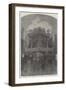 Temple-Bar, on the Night before the Funeral of the Duke of Wellington-null-Framed Premium Giclee Print