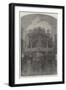 Temple-Bar, on the Night before the Funeral of the Duke of Wellington-null-Framed Premium Giclee Print