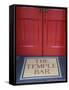 Temple Bar Pub Sign, Temple Bar District, Dublin, Ireland-Doug Pearson-Framed Stretched Canvas