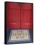 Temple Bar Pub Sign, Temple Bar District, Dublin, Ireland-Doug Pearson-Framed Stretched Canvas