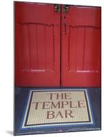 Temple Bar Pub Sign, Temple Bar District, Dublin, Ireland-Doug Pearson-Mounted Photographic Print