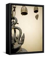 Temple Bells, Golden Mount, Wat Saket Temple, Bangkok, Thailand-Russell Young-Framed Stretched Canvas