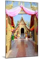 Temple Bot at Doi Kham (Wat Phra That Doi Kham) (Temple of the Golden Mountain), Chiang Mai-Alex Robinson-Mounted Photographic Print