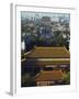 Temple Buildings in Jingshan Park Looking Down to the Drum Tower in the Distance, Beijing, China-Kober Christian-Framed Photographic Print