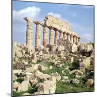 Temple C at Selinunte in Sicily, 6th Century-CM Dixon-Mounted Photographic Print