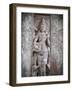 Temple carving, Ubud, Bali, Indonesia, Southeast Asia, Asia-Melissa Kuhnell-Framed Photographic Print