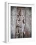 Temple carving, Ubud, Bali, Indonesia, Southeast Asia, Asia-Melissa Kuhnell-Framed Photographic Print