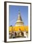 Temple Chedi (Stupa) at Doi Kham (Wat Phra That Doi Kham) (Temple of the Golden Mountain)-Alex Robinson-Framed Photographic Print