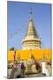 Temple Chedi (Stupa) at Doi Kham (Wat Phra That Doi Kham) (Temple of the Golden Mountain)-Alex Robinson-Mounted Photographic Print