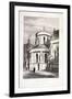 Temple Church, London, 1837-John Le Keux-Framed Giclee Print