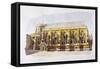 Temple Church, Temple-Annabel Wilson-Framed Stretched Canvas