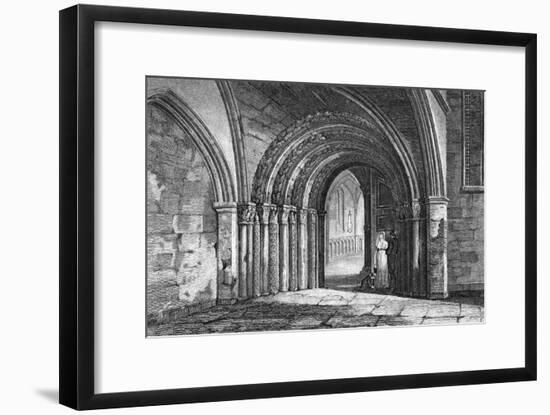 Temple Church-JP Neale-Framed Art Print