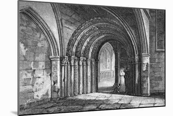 Temple Church-JP Neale-Mounted Art Print