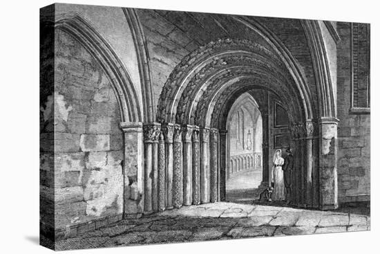 Temple Church-JP Neale-Stretched Canvas