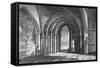 Temple Church-JP Neale-Framed Stretched Canvas