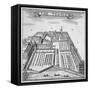 Temple, City of London, 1750-null-Framed Stretched Canvas