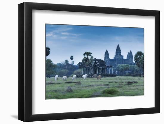 Temple Complex of Angkor Wat, Angkor, UNESCO World Heritage Site, Siem Reap, Cambodia, Indochina-Andrew Stewart-Framed Photographic Print