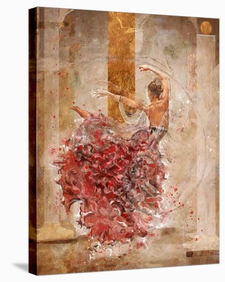 Temple Dancer No. 1-Marta Wiley-Stretched Canvas