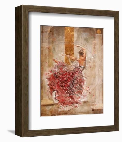 Temple Dancer No. 1-Marta Wiley-Framed Art Print