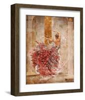 Temple Dancer No. 1-Marta Wiley-Framed Art Print