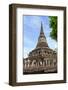 Temple decorated with elephant reliefs at Si Satchanalai, Sukhothai, UNESCO World Heritage Site, Th-Alex Robinson-Framed Photographic Print