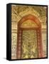 Temple Door, Wat Paphaimsaiyaram, Luang Prabang, Laos, Indochina, Southeast Asia, Asia-Richard Maschmeyer-Framed Stretched Canvas