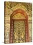 Temple Door, Wat Paphaimsaiyaram, Luang Prabang, Laos, Indochina, Southeast Asia, Asia-Richard Maschmeyer-Stretched Canvas