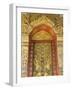 Temple Door, Wat Paphaimsaiyaram, Luang Prabang, Laos, Indochina, Southeast Asia, Asia-Richard Maschmeyer-Framed Photographic Print