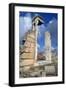 Temple Doorway, Cyrene, Libya-Vivienne Sharp-Framed Photographic Print