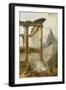 Temple en ruines-Hubert Robert-Framed Giclee Print