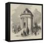 Temple Erected in Honour of Dr Jephson, at Leamington-null-Framed Stretched Canvas