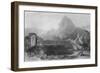 Temple & Fountain at Jagwhan, c19th century-James Redaway-Framed Giclee Print