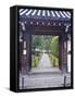 Temple Gate, Sesshuji, Kyoto, Japan-Rob Tilley-Framed Stretched Canvas