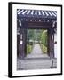 Temple Gate, Sesshuji, Kyoto, Japan-Rob Tilley-Framed Premium Photographic Print